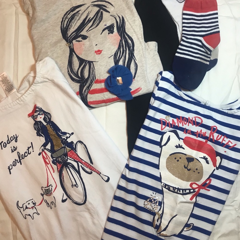Gymboree Girls size 8 Paris Collection